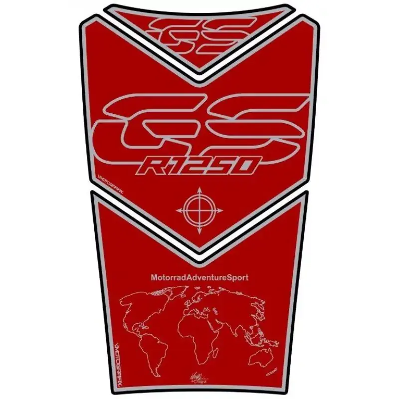 Bestseller Motografix 3D Gel Tank Pad TB041RS passend für BMW R 1250 GS Adventure