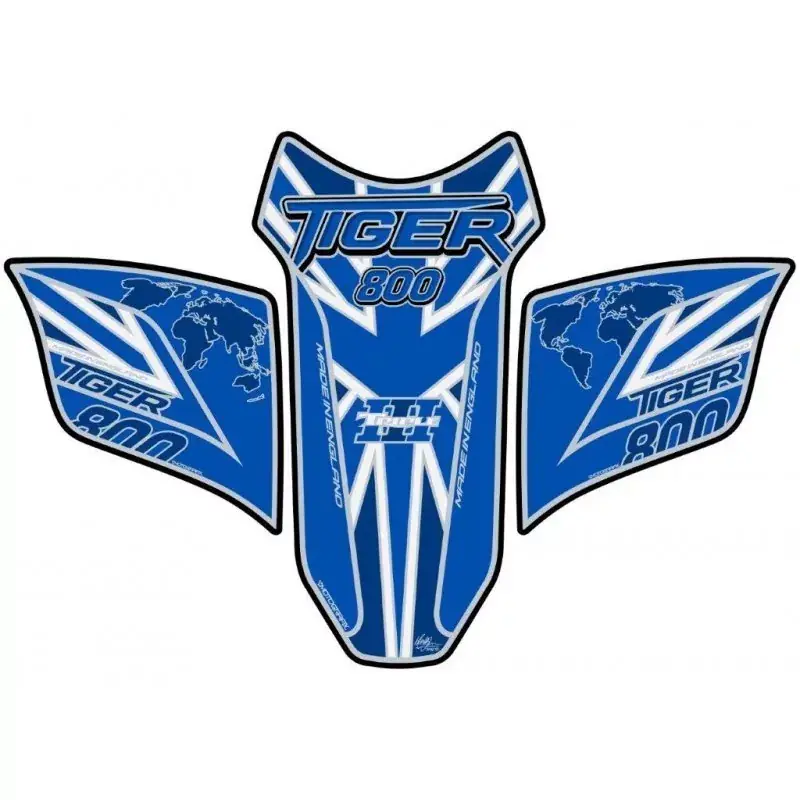 Motografix 3D Gel Tank Pad Protector TT029BBUJ passend für Triumph Tiger 800 Meistverkauft