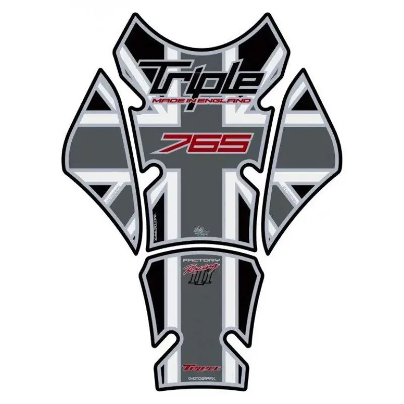 Günstig Motografix 3D Gel Tank Pad TT032MJ passend für Triumph Street Triple 765