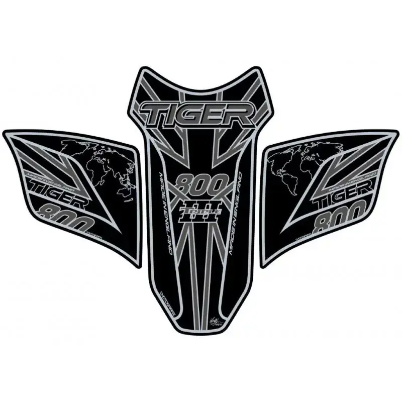 Solange Der Vorrat Reicht Motografix 3D Gel Tank Pad passend für Triumph Tiger 800 TT031KUJ