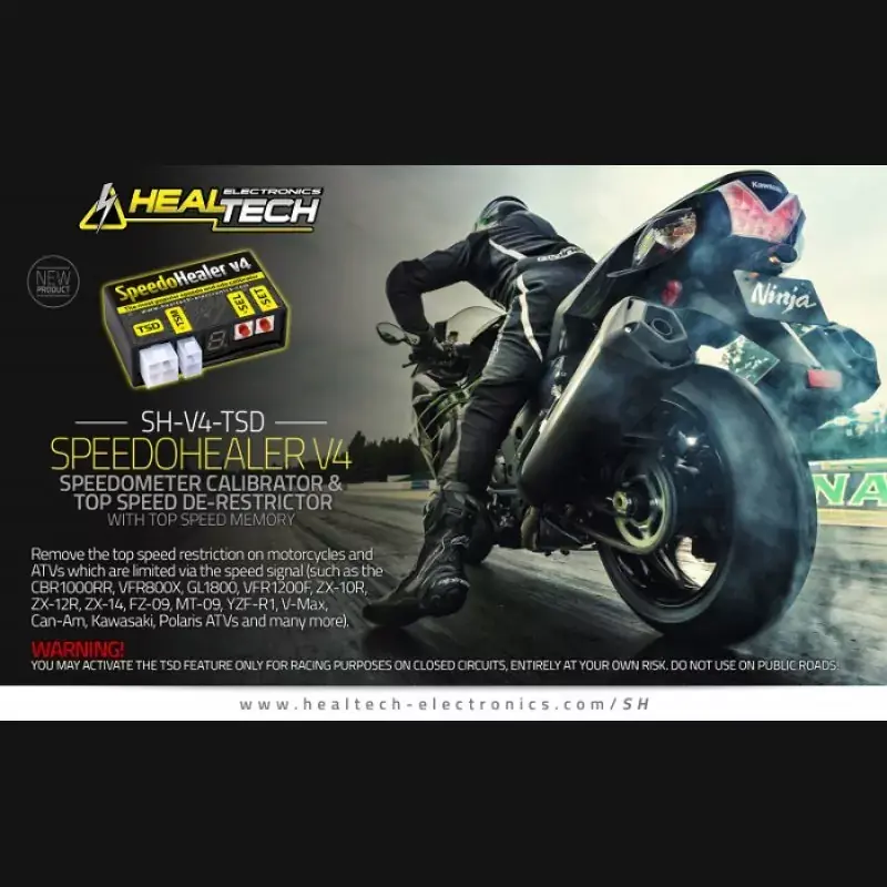 Healtech Speedohealer SH-V4-TSD + SH-HA2 mit Top Speed Entdrosselung Preis Gesenkt