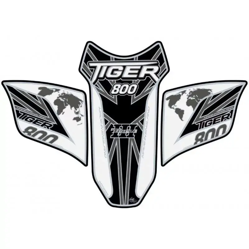 Motografix 3D Gel Tankpad passend für Triumph Tiger 800 Sichere Zahlung