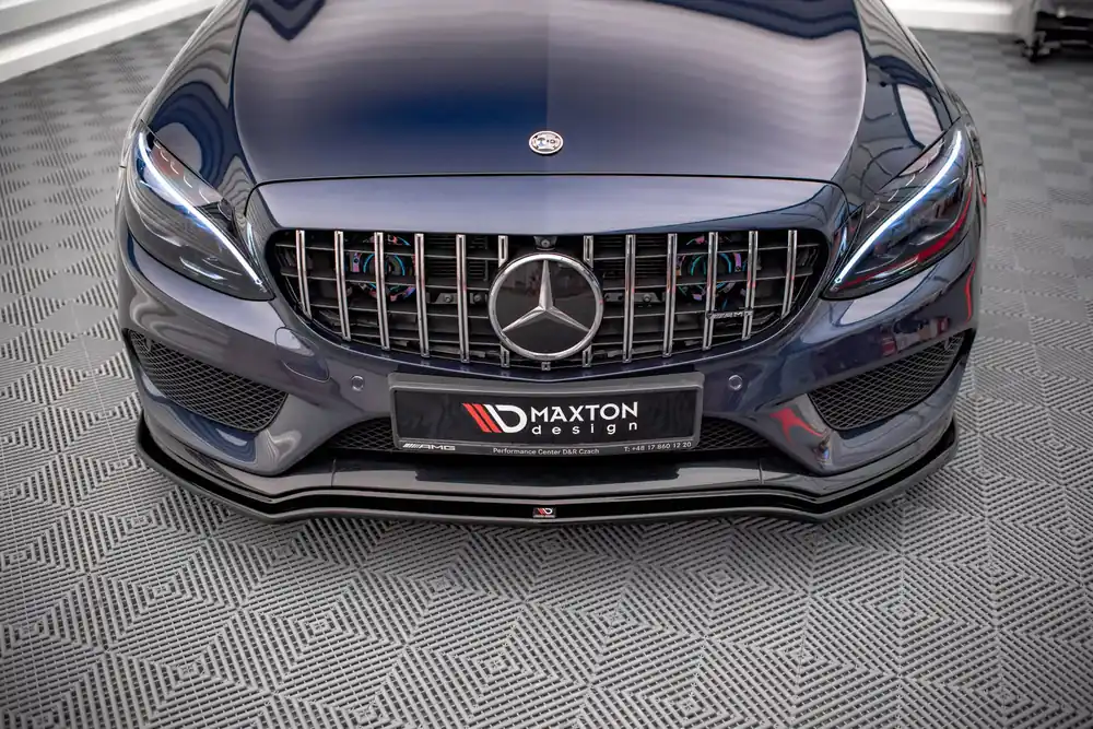 Front Ansatz V.1 passend für Mercedes-AMG C 43 / AMG-Line W205 Heißes Angebot