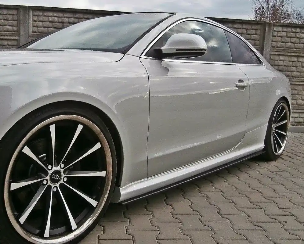 Zertifiziert Seitenschweller Ansatz passend für Audi RS5 8T / 8T FL