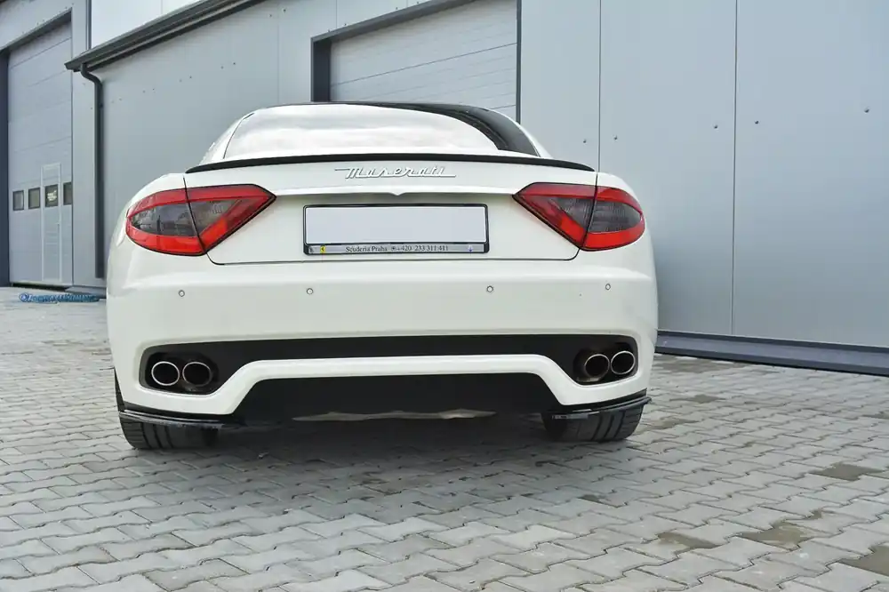 Heck Ansatz Flaps Diffusor passend für Maserati Granturismo Mk1 Bestpreis
