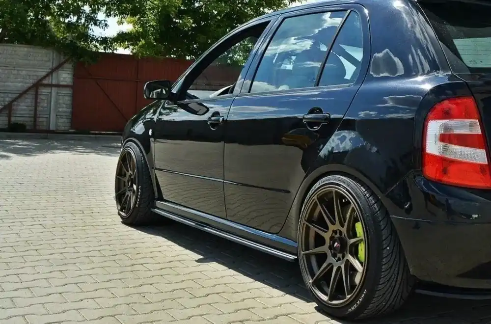 Kracherpreis Seitenschweller Ansatz passend für Skoda Fabia RS Mk1