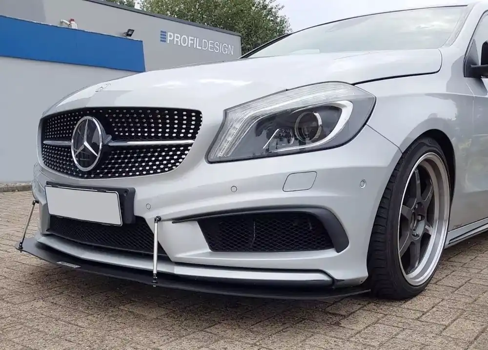 Racing Front Ansatz passend für Mercedes A W176 AMG-Line Preiswert