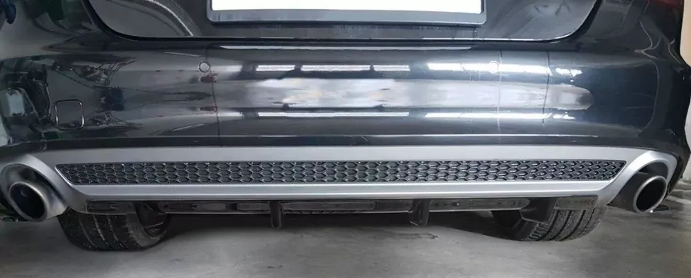 Diffusor Heck Ansatz passend für Audi A7 S-Line C7 Neuheit