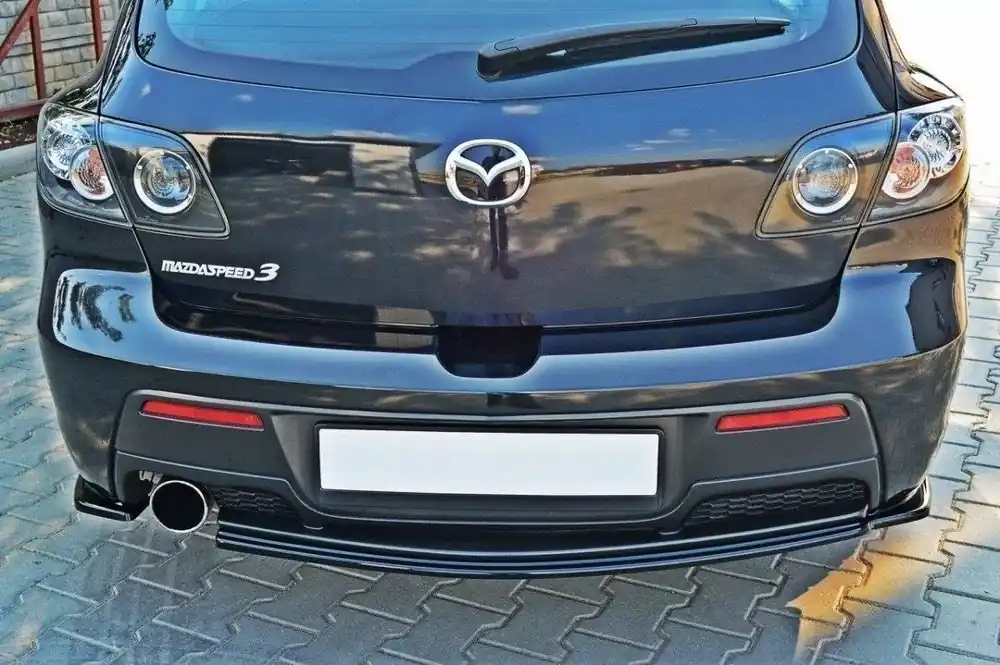 Heckansatz passend für Mazda 3 MPS MK1 PREFACE US-Spec Version Neuheit