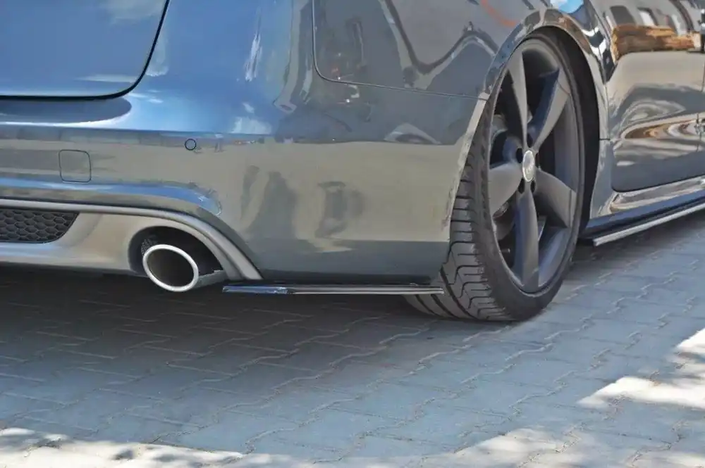 Heck Ansatz Flaps Diffusor passend für Audi A6 C7 S-LINE Ausverkauf