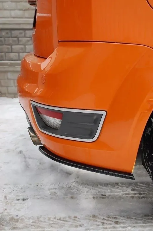 Sale Heck Ansatz Flaps Diffusor passend für Ford Focus ST Mk2