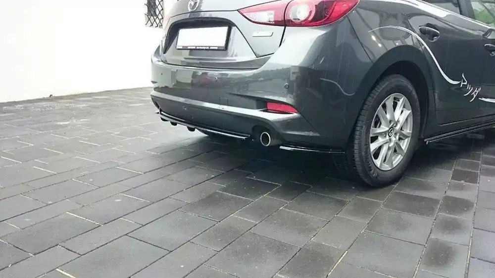 Versand Am Gleichen Tag Heckansatz passend für Mazda 3 BN (Mk3) Facelift DTM Look