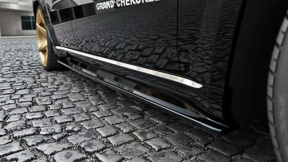 Kracherpreis Seitenschweller Ansatz passend für Jeep Grand Cherokee WK2 Summit Facelift