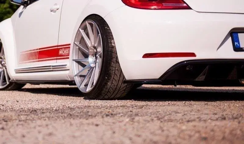 Heck Ansatz Flaps Diffusor passend für VW Beetle ab 2011 Beliebt