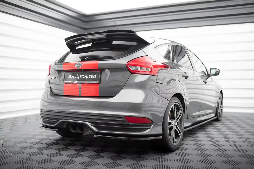 Heck Ansatz Flaps Diffusor passend für Ford Focus ST Mk3 FL Schnäppchen