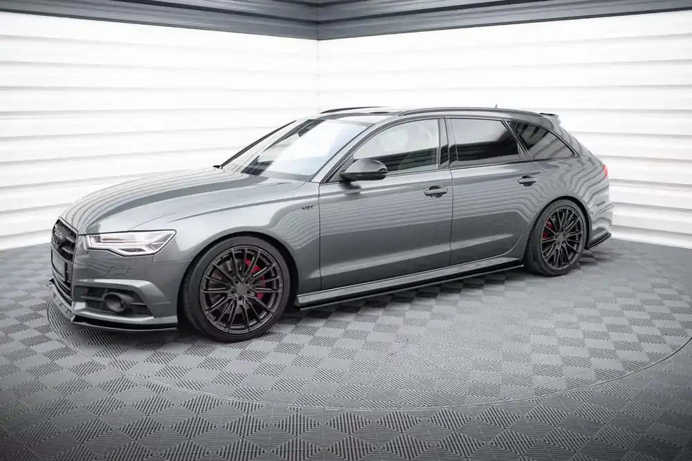 Neue Kollektion Seitenschweller Ansatz passend für Audi A6 / A6 C7 S-line / S6 C7 Facelift