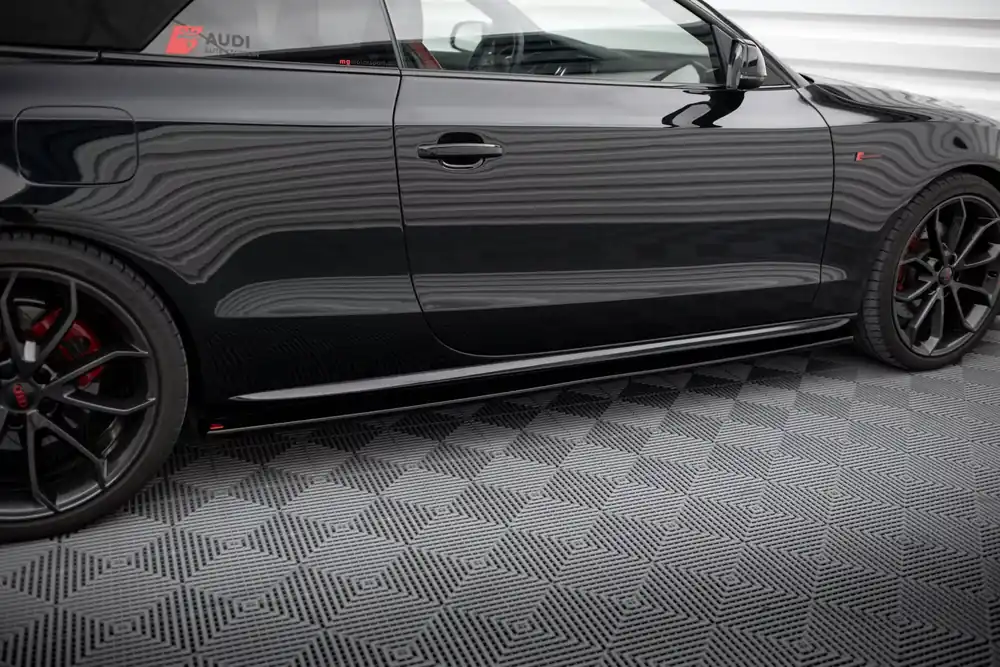 Seitenschweller Ansatz passend für Audi S5 / A5 / A5 S-Line 8T / 8T FL Heißes Angebot