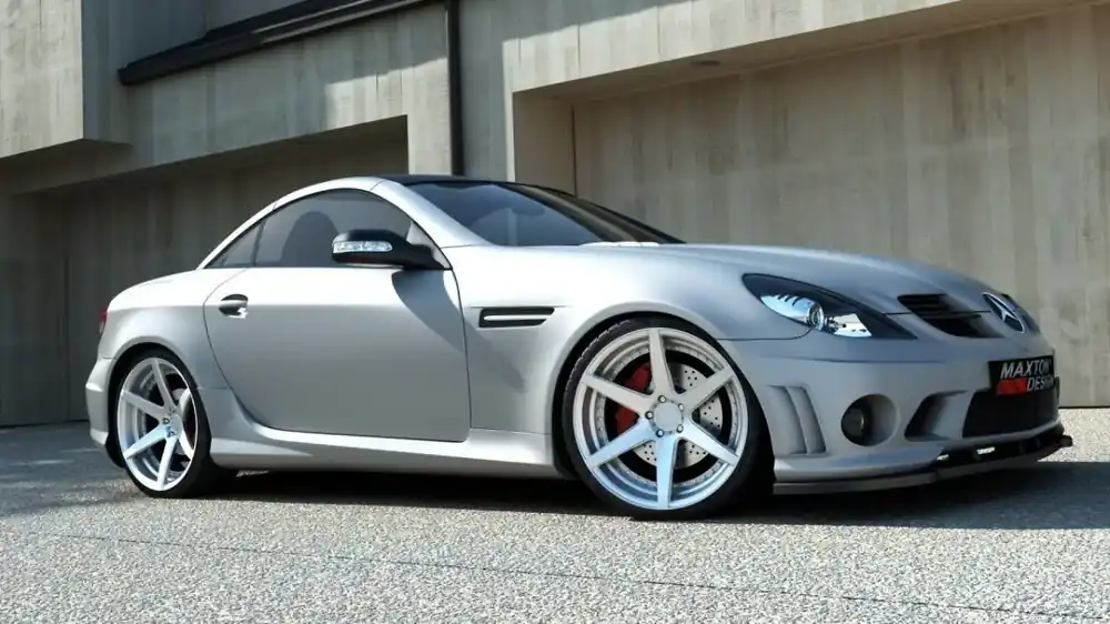 Front Ansatz passend für Mercedes SLK R171 mit AMG 204 Frontstoßstange Neu
