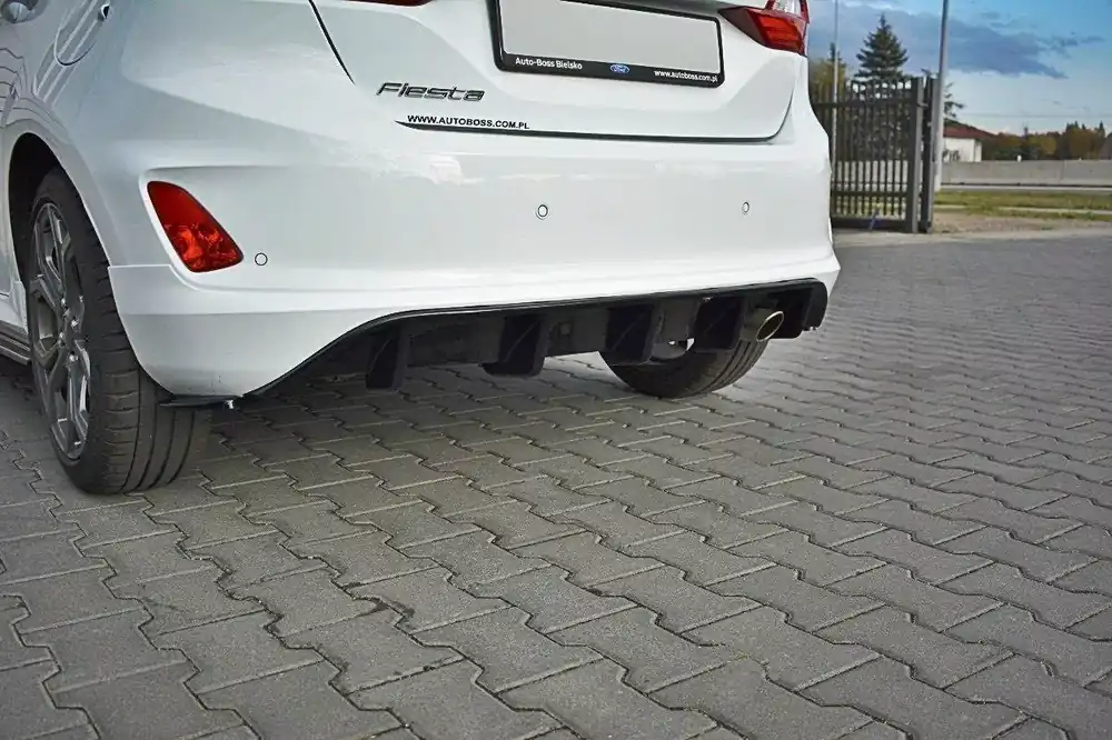 Heck Ansatz Flaps Diffusor V.1 passend für Ford Fiesta Mk8 ST-Line Online Kaufen