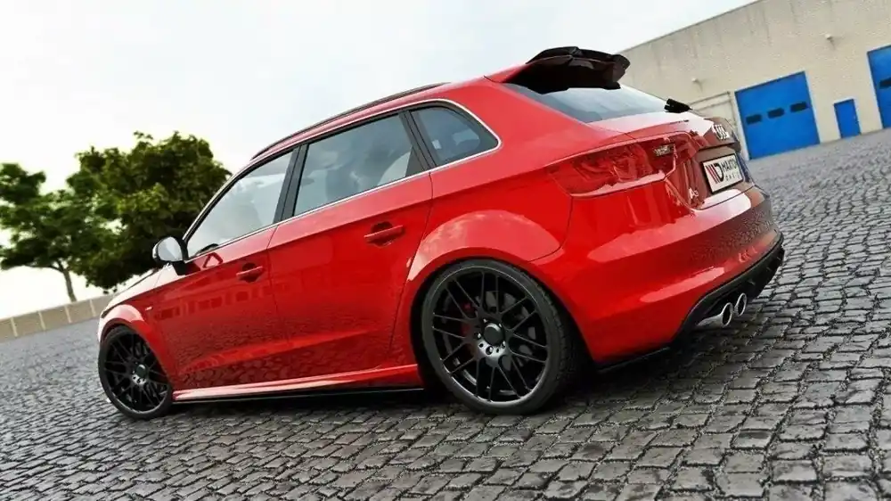 Seitenschweller Ansatz passend für Audi S3 / A3 S-Line 8V / 8V FL Sportback Heißes Angebot