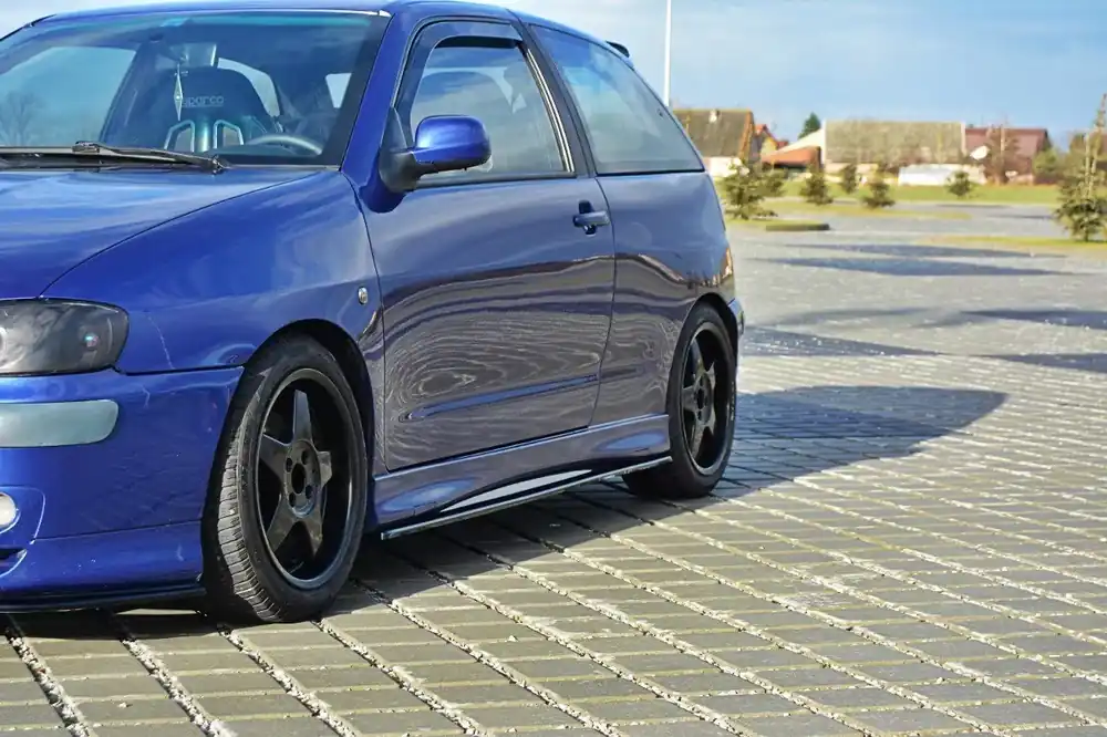 Saisonangebot Seitenschweller Ansatz passend für SEAT Ibiza MK2 Facelift Cupra