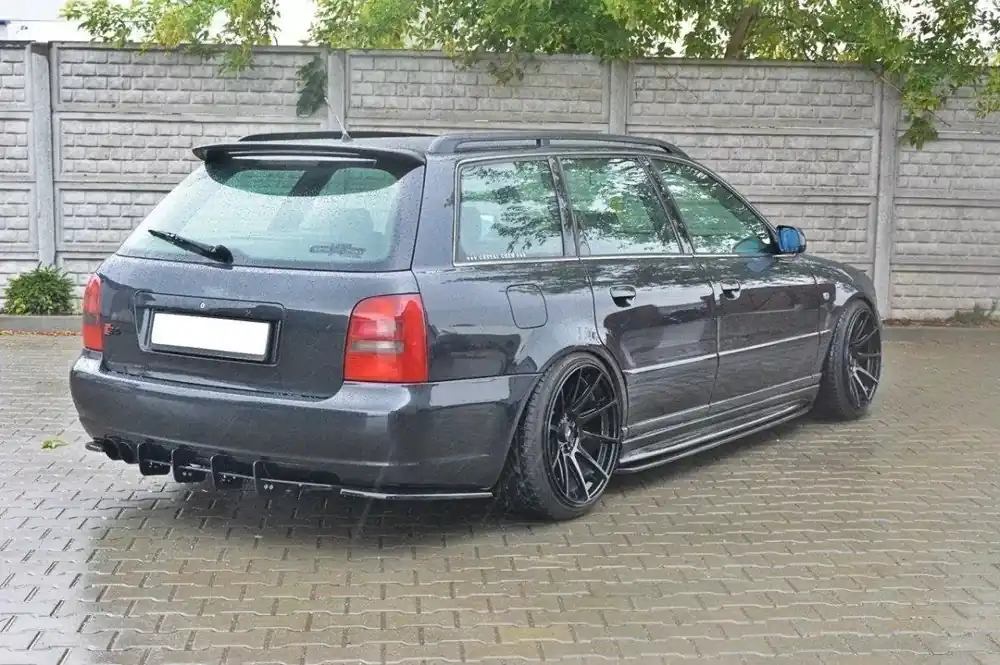 Schnäppchen Heck Ansatz Flaps Diffusor passend für Audi S4 B5 Avant