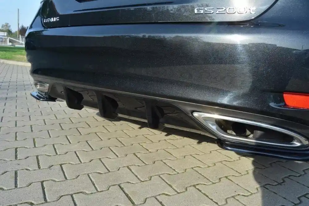 Diffusor Heck Ansatz passend für Lexus GS Mk4 Facelift T Neu Im Sortiment