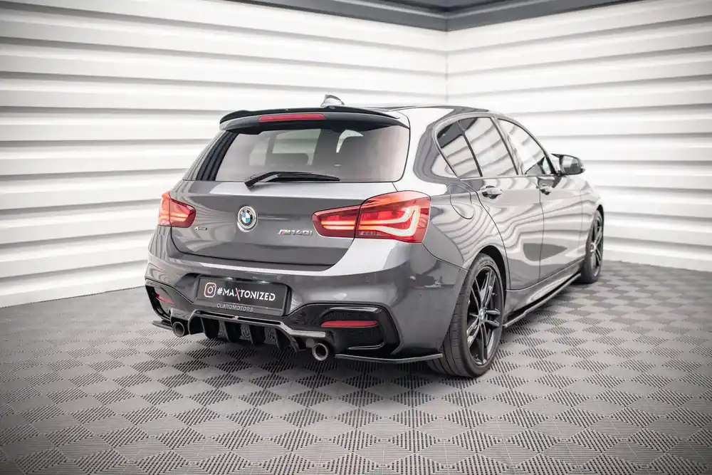 Neue Ware Spoiler CAP V.2 passend für BMW 1er F20 M-Paket / M140i / Standard