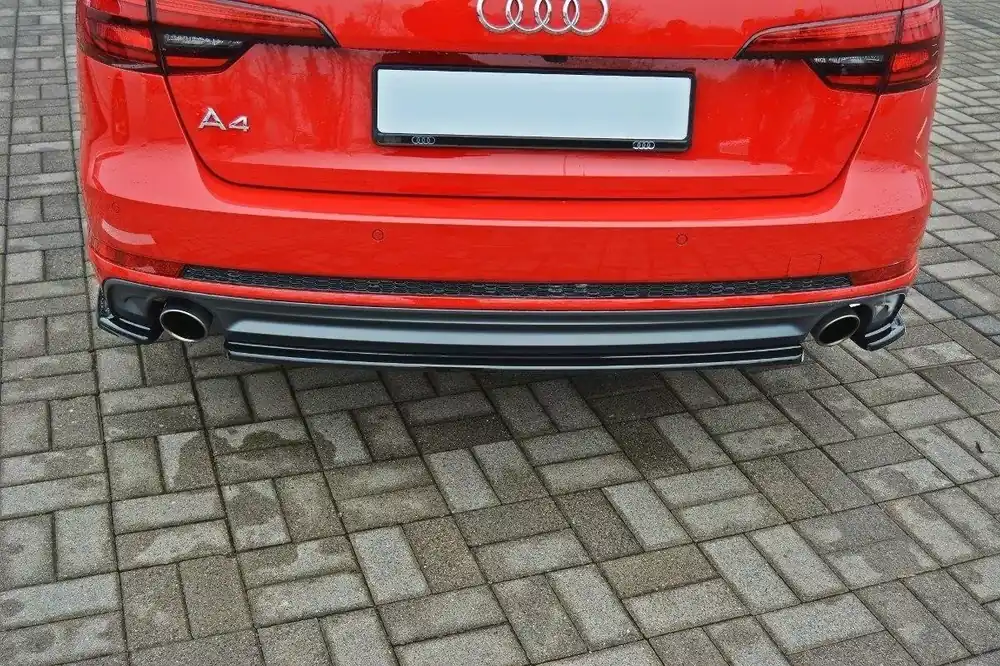 Begrenztes Angebot Heckansatz passend für Audi A4 B9 S-Line