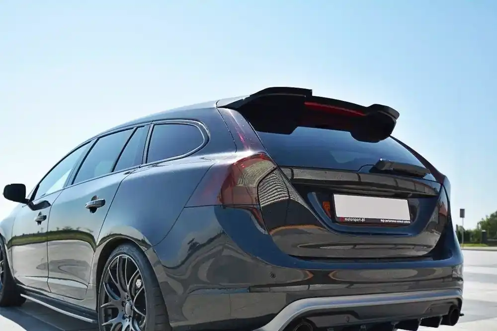 Nur Für Kurze Zeit Spoiler CAP passend für Volvo V60 Polestar Facelift