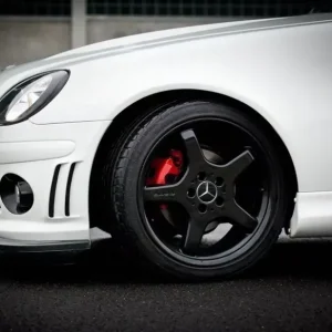 Billig Front Ansatz passend für Mercedes SLK R170 AMG 204 Stoßstange