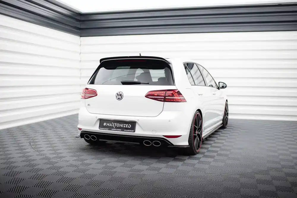 Letzte Chance Heck Ansatz Flaps Diffusor passend für VW Golf 7 R V.2