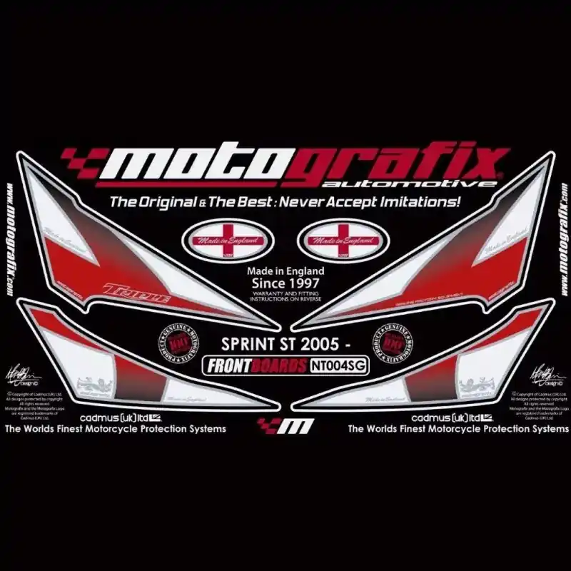 Motografix Steinschlagschutz vorn passend für Triumph Sprint ST 2005-2009 Nur Heute