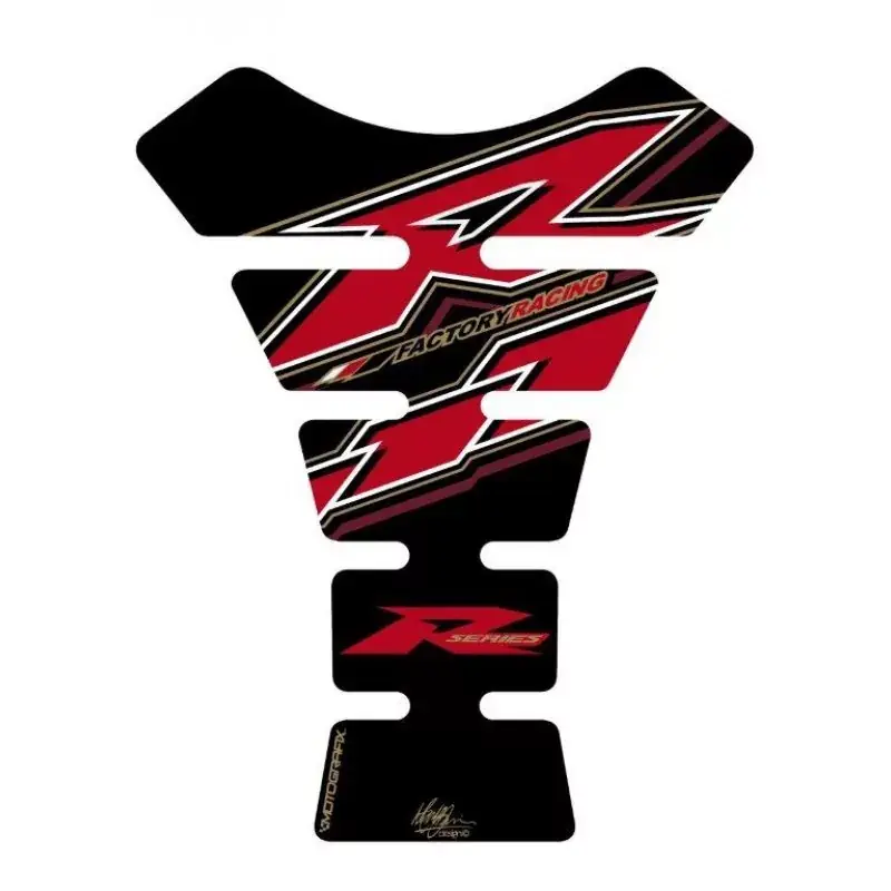 Solange Der Vorrat Reicht Motografix 3D Gel Tank Pad Protector TY002KR passend für Yamaha YZF R6 / R1 / R25 / R3