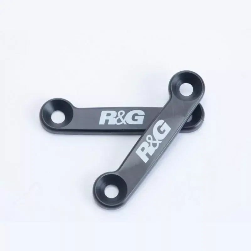 Markenprodukt R&G hintere Fußrastenabdeckung passend für Yamaha MT-25 / MT-03