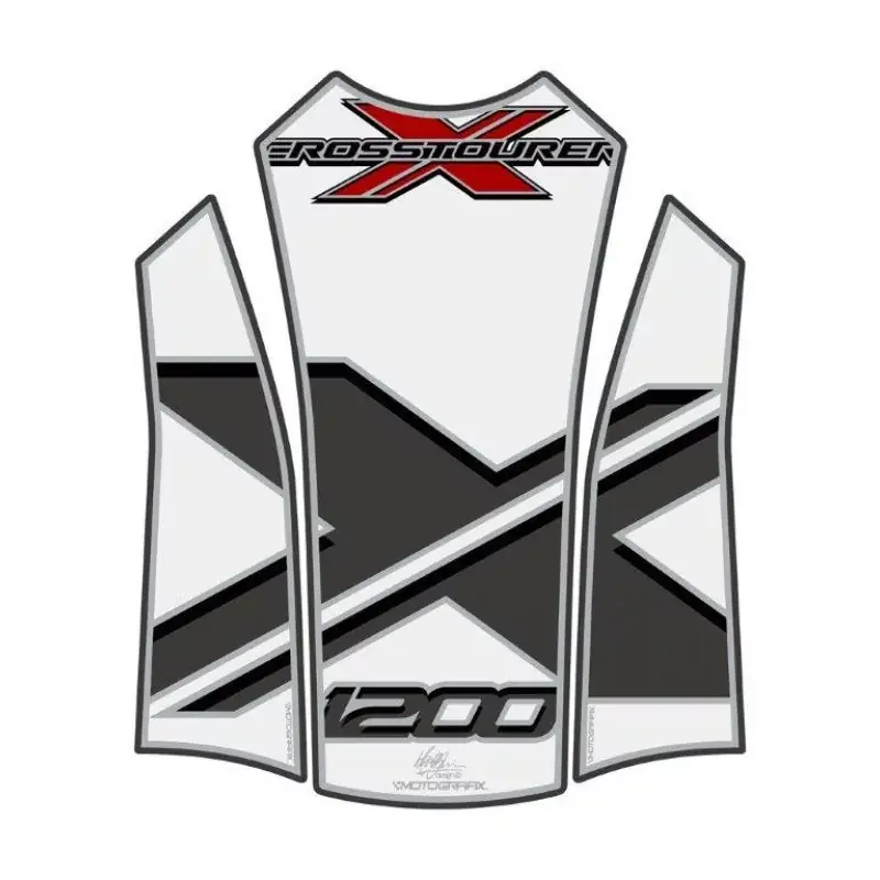 Neu Im Sortiment Motografix 3D Gel Tank Pad Protector passend für Honda VFR1200 Crosstourer