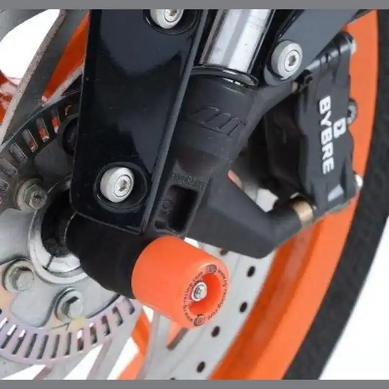 Preisreduziert R&G Racing Gabel Protektoren Orange passend für KTM Duke 125 / 200 / 390 bis 2023