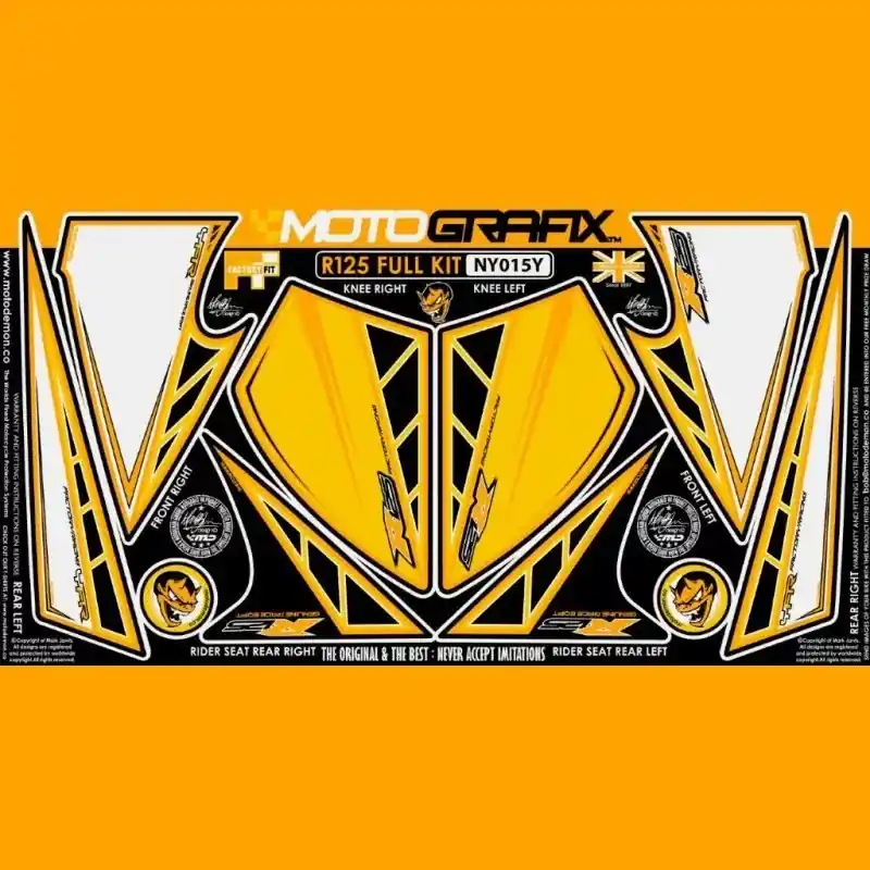 Mega-Angebot Motografix Steinschlagschutz Set passend für Yamaha YZF-R 125 NY015Y