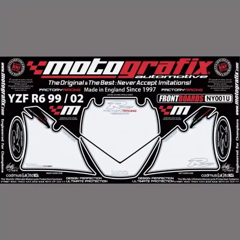 Rabatt Motografix Steinschlagschutz passend für Yamaha YZF R6 1999-2002