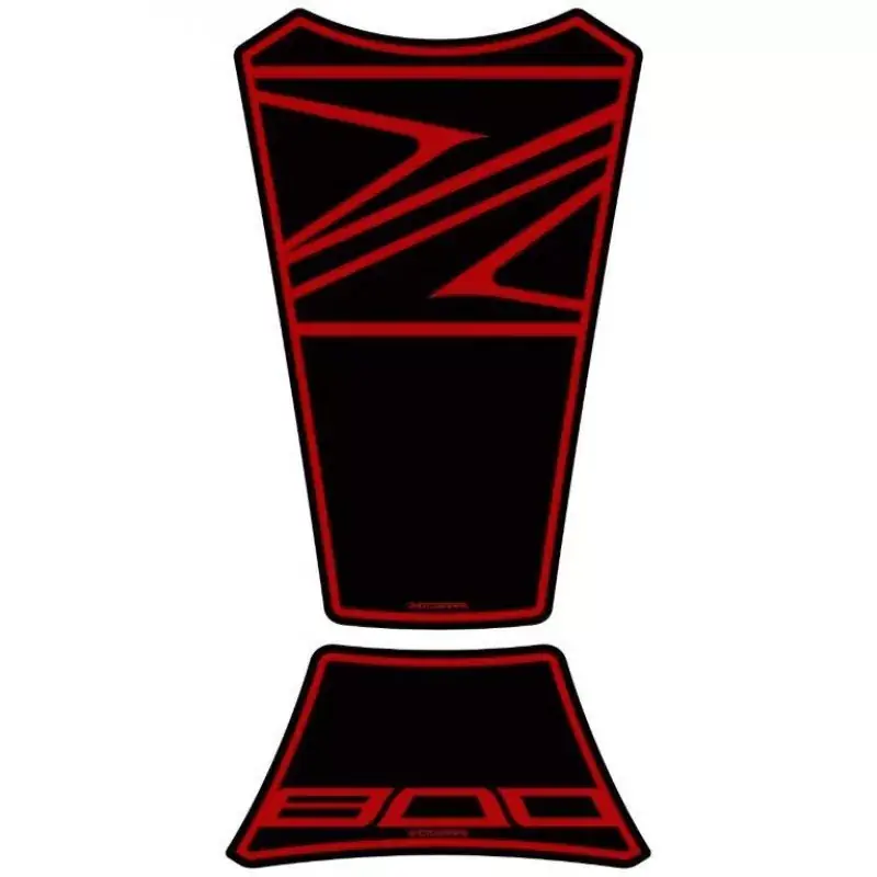 Bestpreis Motografix 3D Gel Tank Pad TK019KR passend für Kawasaki Z800