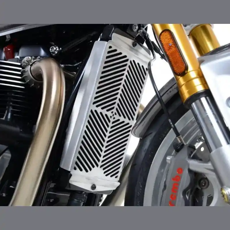 R&G Kühlergitter Edelstahl passend für Triumph Street Twin / Street Cup / T120 Bonneville Direkt Vom Hersteller