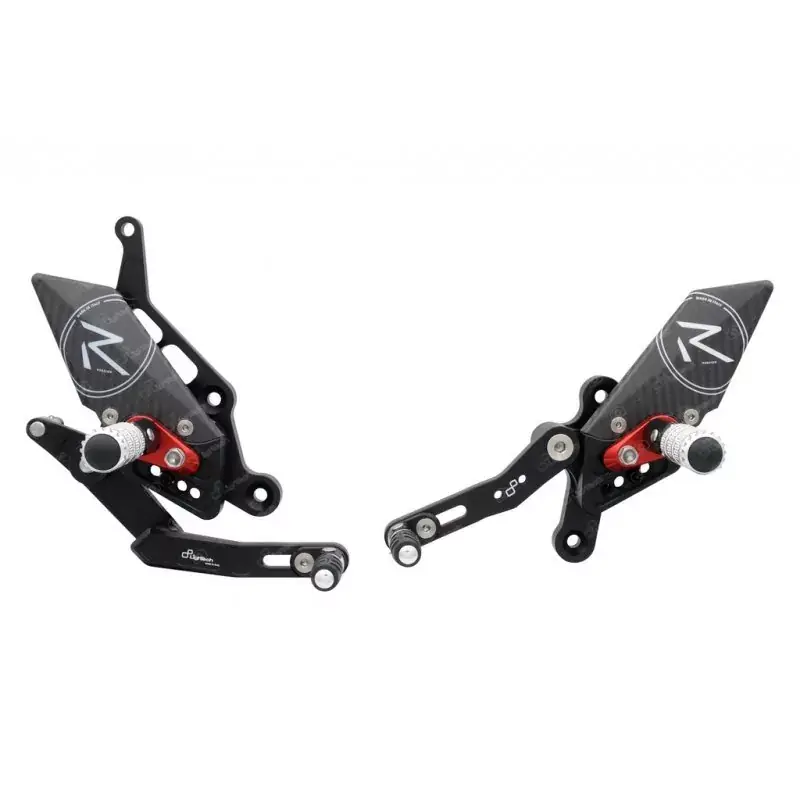 Lightech Fußrastenanlage R Type passend für Yamaha MT-07 / MT-07 Tracer / Tracer 7 Markenprodukt