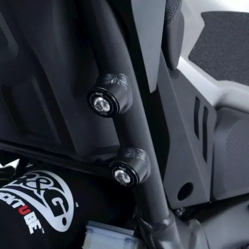 Garantierte Lieferung R&G hintere Fußrastenabdeckungen Set passend für Honda CB 125 R / CB 300 R / CB 650 R / CBR 650 R / CB 1000 R