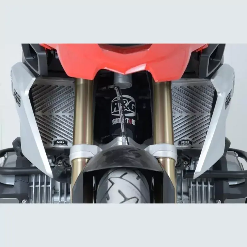 Finale Aktion R&G Kühlergitter Set Edelstahl passend für BMW R 1200 GS / R 1250 GS / R 1250 RT
