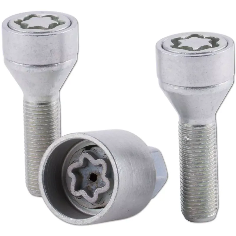 ST Diebstahlsicherung M12x1,25x33mm KE60° silber (2 Stk) Geprüft