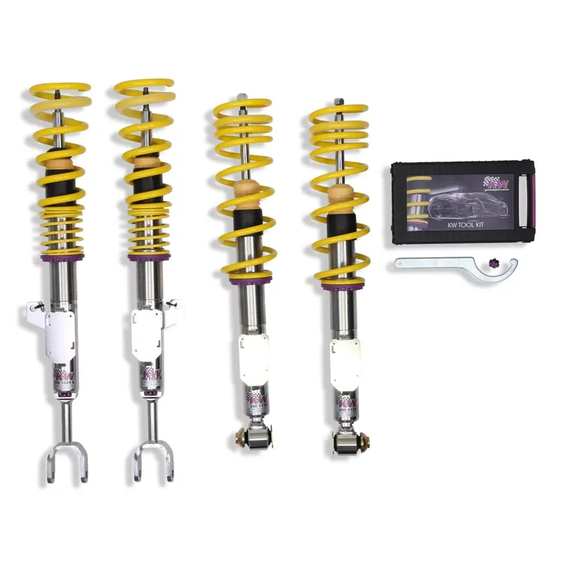KW Gewindefahrwerk V3 inox passend für BMW 7er (F01, F02, F03, F04) 02/2008-12/2015 Beliebt