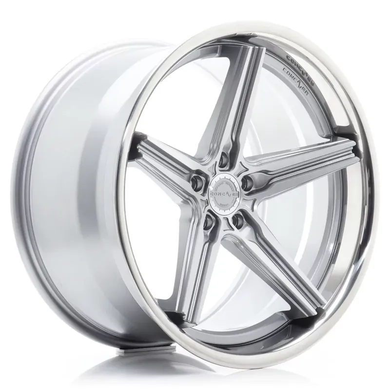 Super-Preis Concaver CVR9 20x9 ET20-54 Brushed Titanium Felge