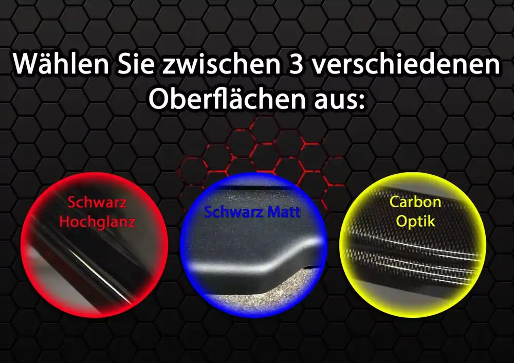 Heckansatz Seitenteile passend für Audi A4 B9 Bj. 2015–2019 Nur Für Kurze Zeit