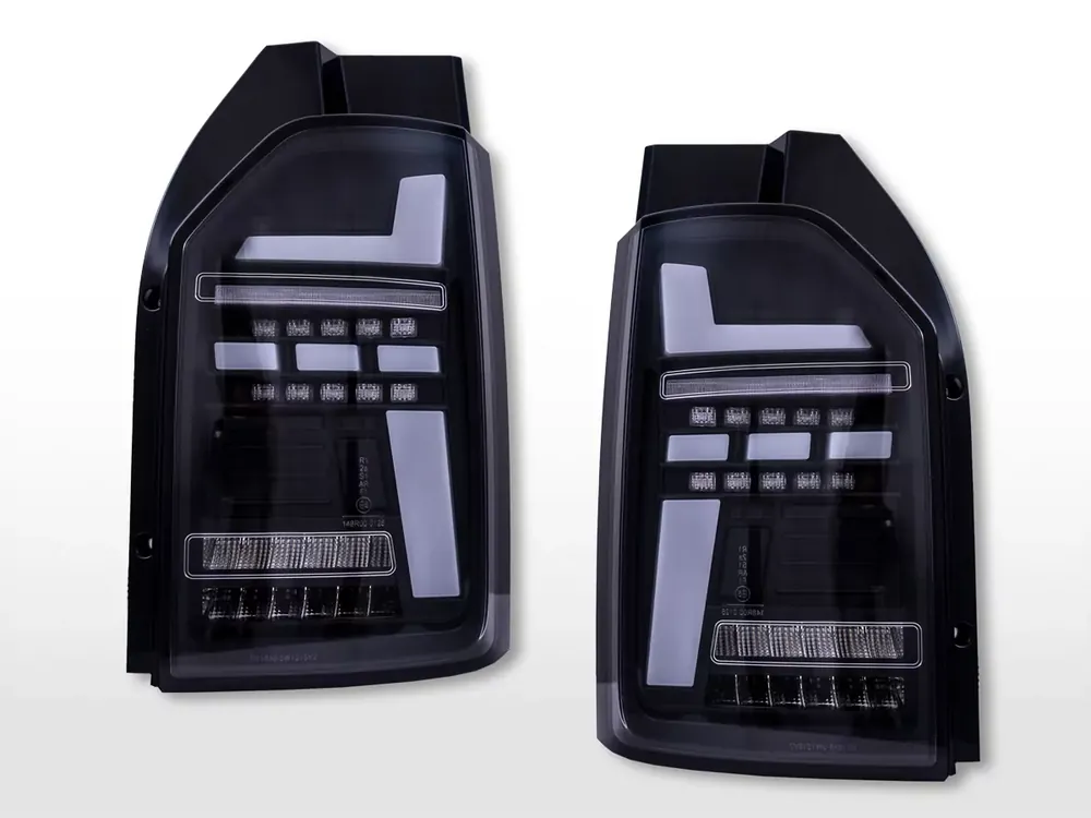 Saisonangebot LED Rückleuchten Set passend für VW T6 Bj. 2016-2021 Heckklappentür-Version schwarz