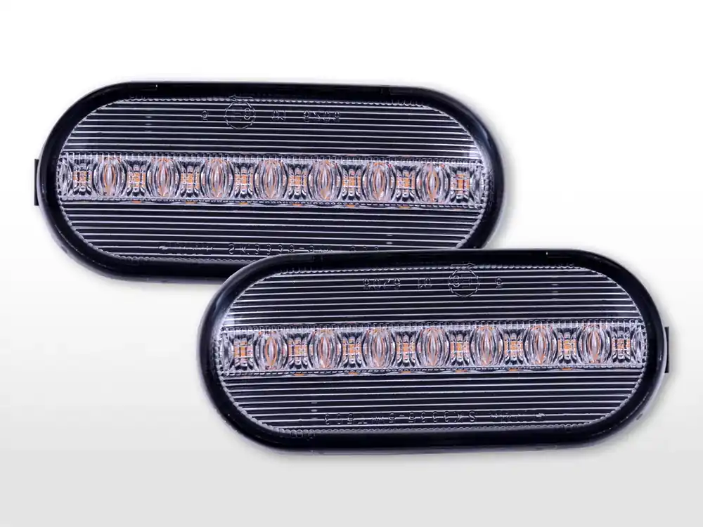 Günstig LED Seitenblinker Set passend für VW T5 Bj. 03–15 schwarz